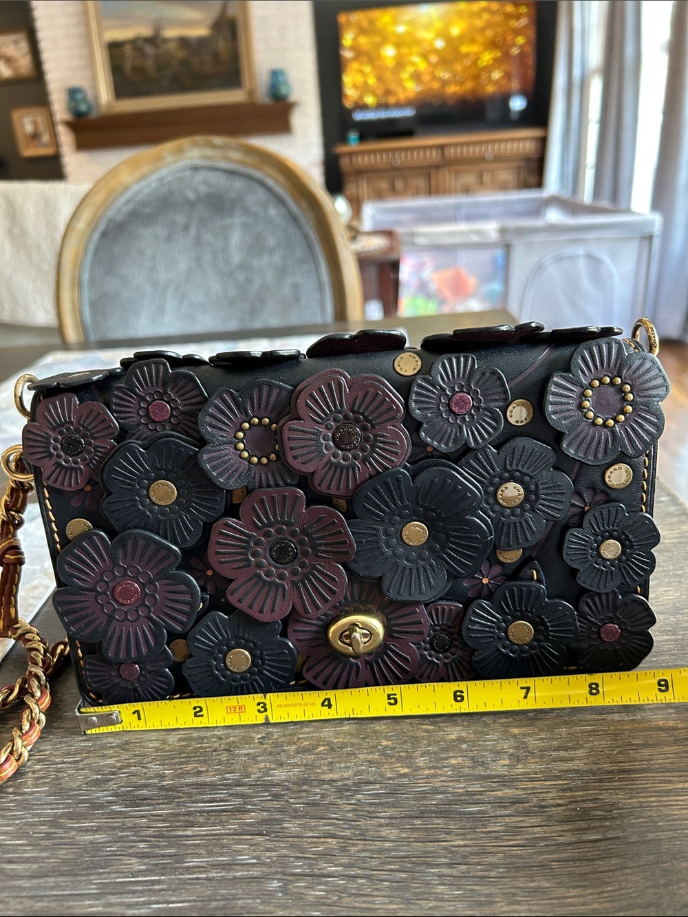 Coach Dinky Tea Rose 20215 - Picture 10 of 12